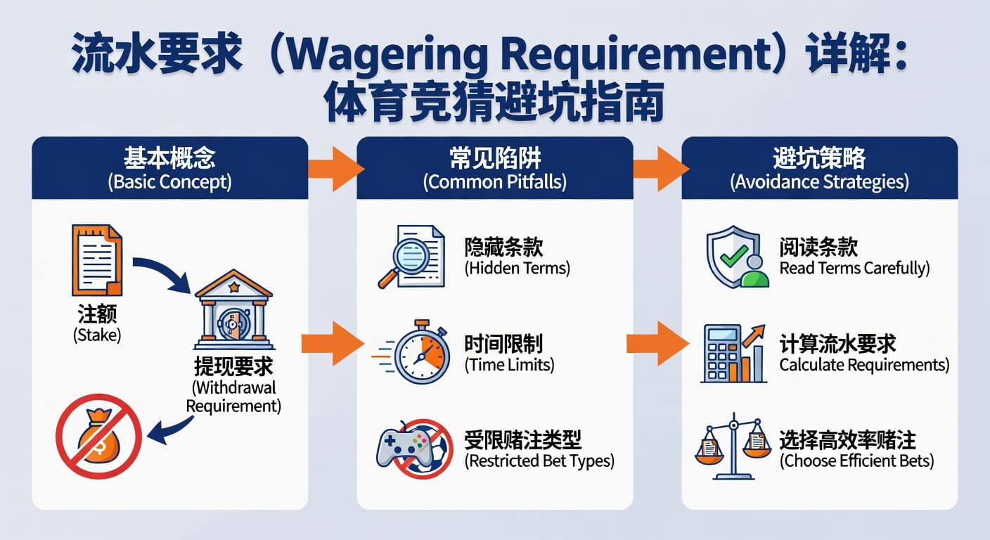 流水要求 wagering requirement：出金规则与计算方法