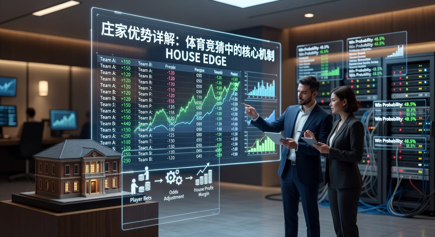 庄家优势 house edge：体育下注成本与赔率解读