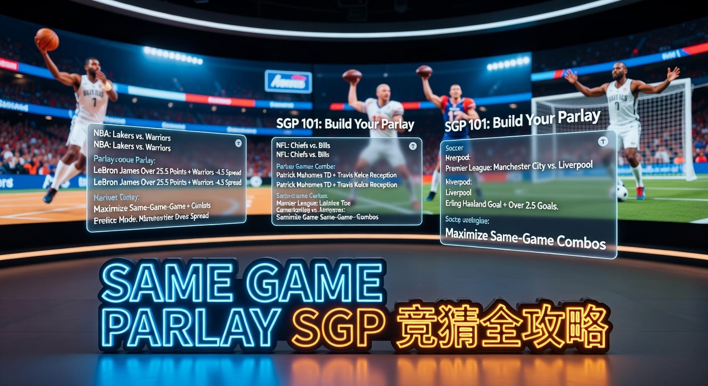 超级过关 same game parlay SGP投注技巧与风险控制