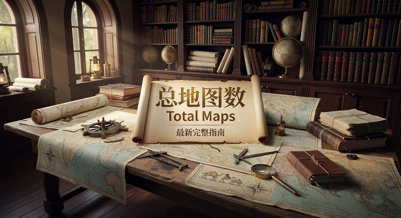 总地图数 Total Maps：最新解读与统计口径
