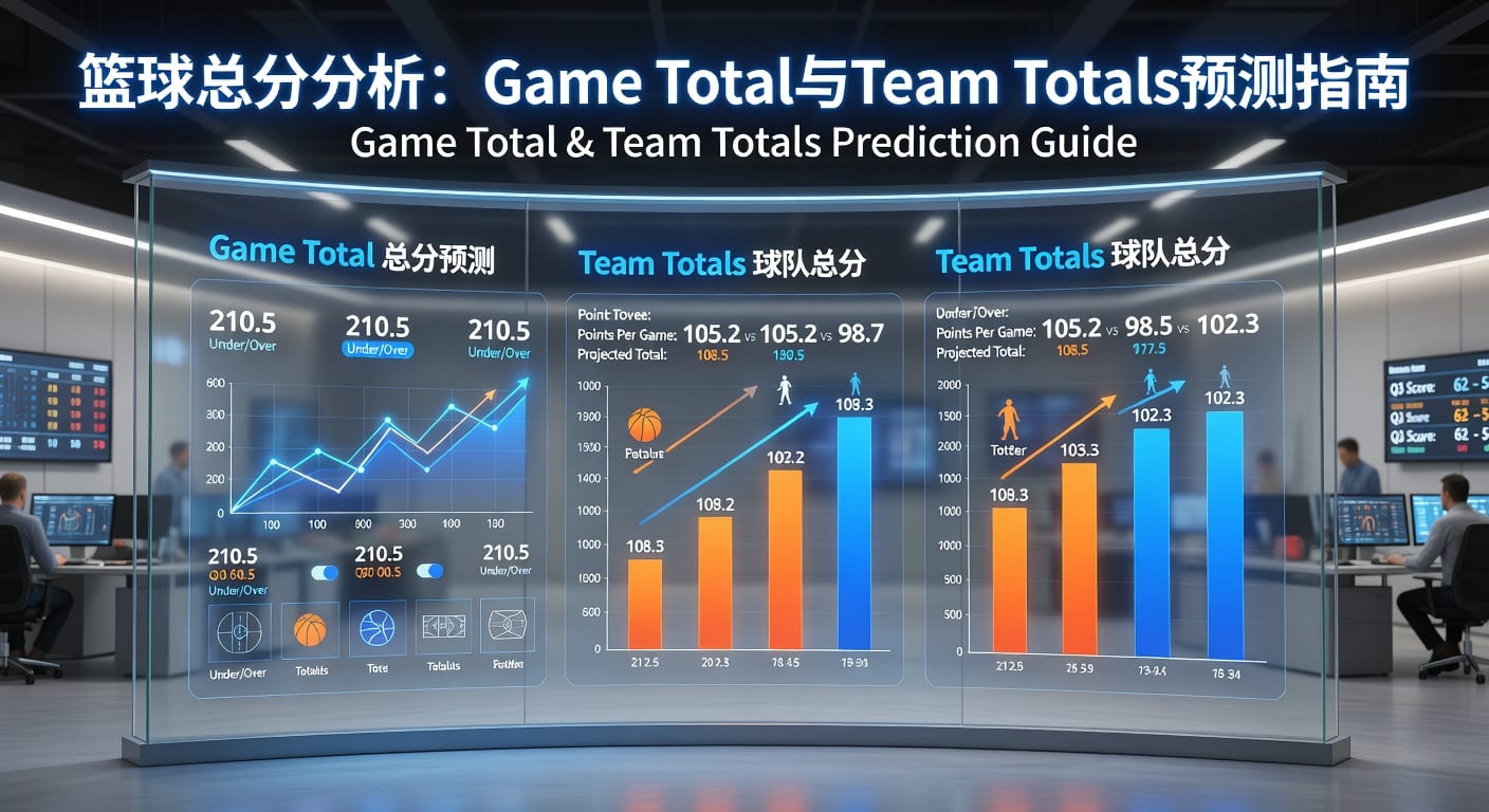 篮球总分 game total team totals实战分析2026年